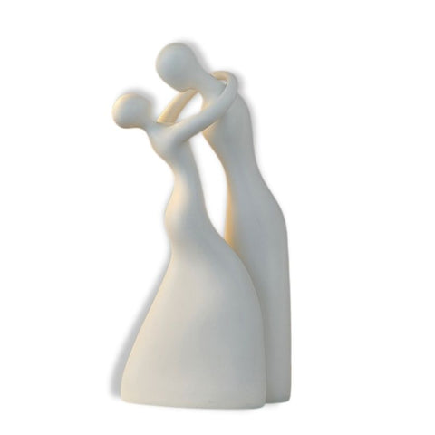 statue couple resine