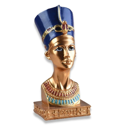 Figurine Egyptienne <br/> Buste de Néfertiti 11 cm