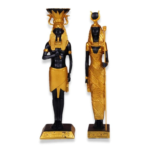 Statue Dieu Egyptien <br/> Duo