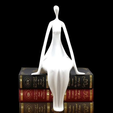 Statue Femme Ronde <br/> Design 37 cm