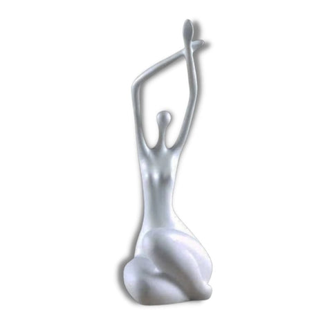 Statue Femme <br/> Ronde Assise 34 cm