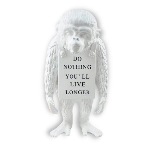 Statue Gorille <br/> Banksy Brandalism Monkey 36 cm