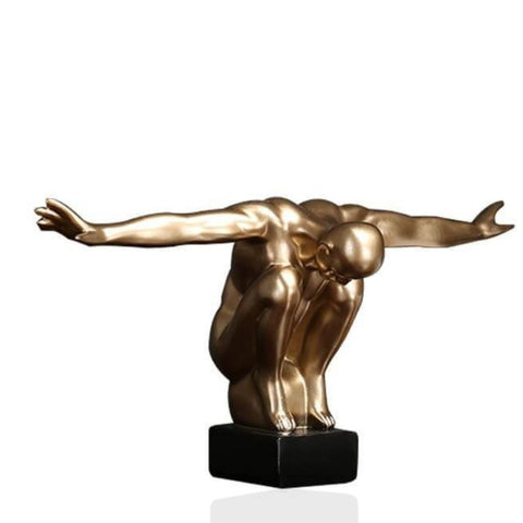 Statue Homme <br/> Athlète Penseur