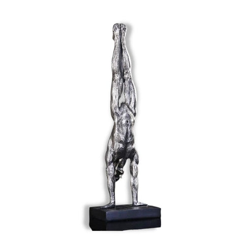 Statue Homme <br/> Gymnaste Rétro