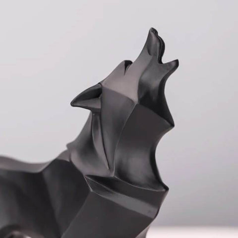 Statue Loup <br/> Origami