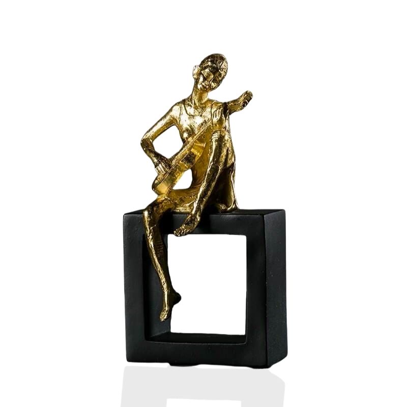 Sculpture Moderne Musicien | Omega Statue