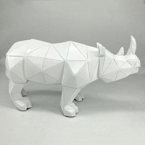 statue origami rhinoceros