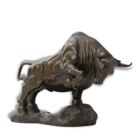 Statue Taureau Bronze <br/> Deluxe