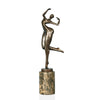 statuette bronze art deco